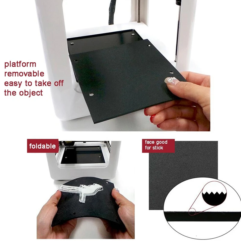 Портативный мини 3d принтер с windows бытовой 3D DIY комплект принтер один ключ печатная машина для Ребенка Рождественский подарок