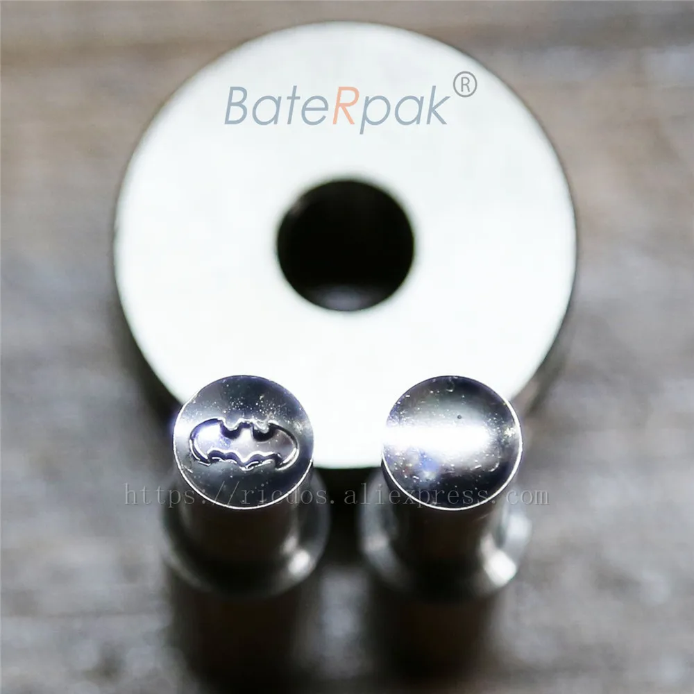 

8mm Batman arc blank Design Circle round Candy Punch Press Mold,BateRpak Calcium Tablet Punch Pill Press Die