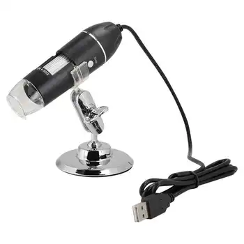 

1600X Digital Electron Microscope 8 LED USB 2 0 Digital Microscope with 2 in 1 Micro USB Support USB Video Camera 2MP 1600x1200