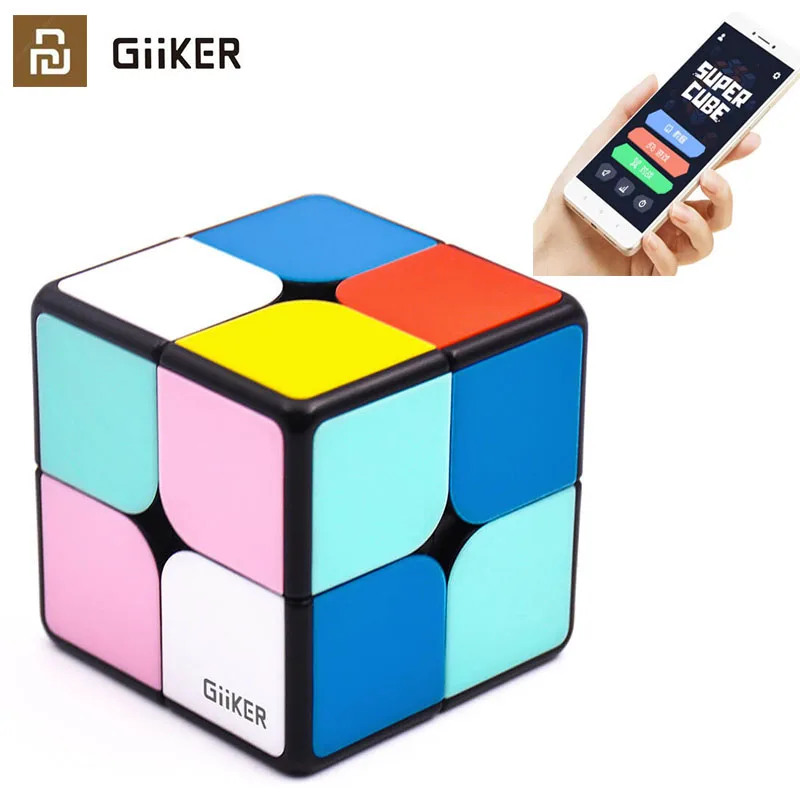Новинка Умный Магнитный куб Youpin Giiker i2 для обучения с забавным приложением Bluetooth