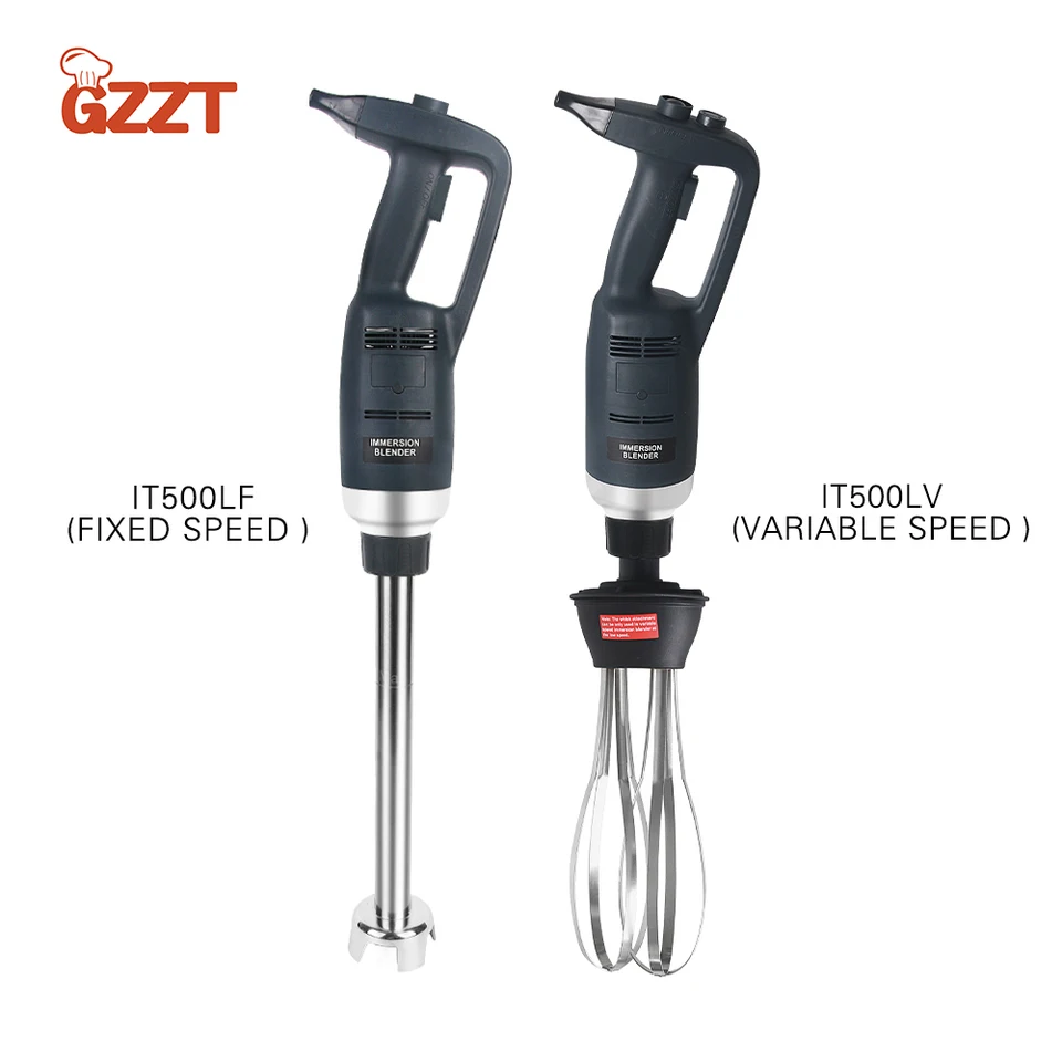 Gzzt 500w Immersion Blender Commercial Handheld Mixer Fixed/ Variable Speed  Different Lengths Of Rods 30/40/50 Cm Kitchen Whisk - Blenders - AliExpress