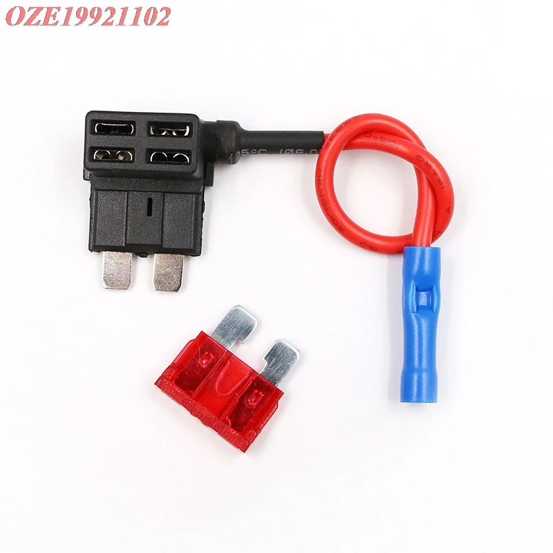 1 шт. 12 в держатель предохранителя адаптер для подключения к сети Micro Mini
