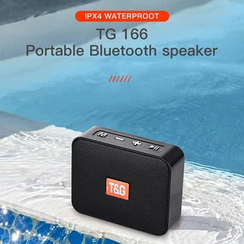 

Mini Portable Bluetooth Speaker Small Wireless Music Column Subwoofer USB Speakers For Phones With TF FM Radio