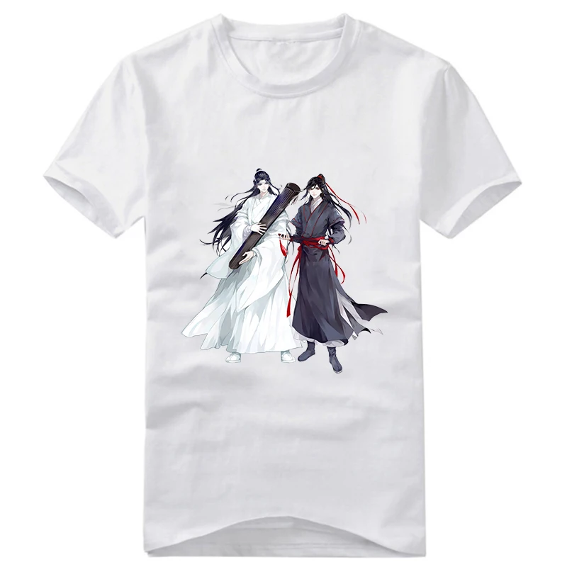 26 Основатель диаболизма футболка Wei Wuxian Lan Wangji модная футболка унисекс Повседневная Милая футболка Grandmaster of Demonic Cultivation - Цвет: 26