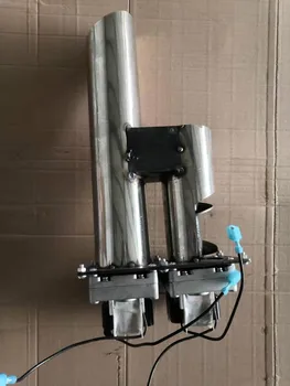 

Double motor Screw conveyor screw feeder Biomass pellet furnace auger stove accessories Transport material 0-5kg