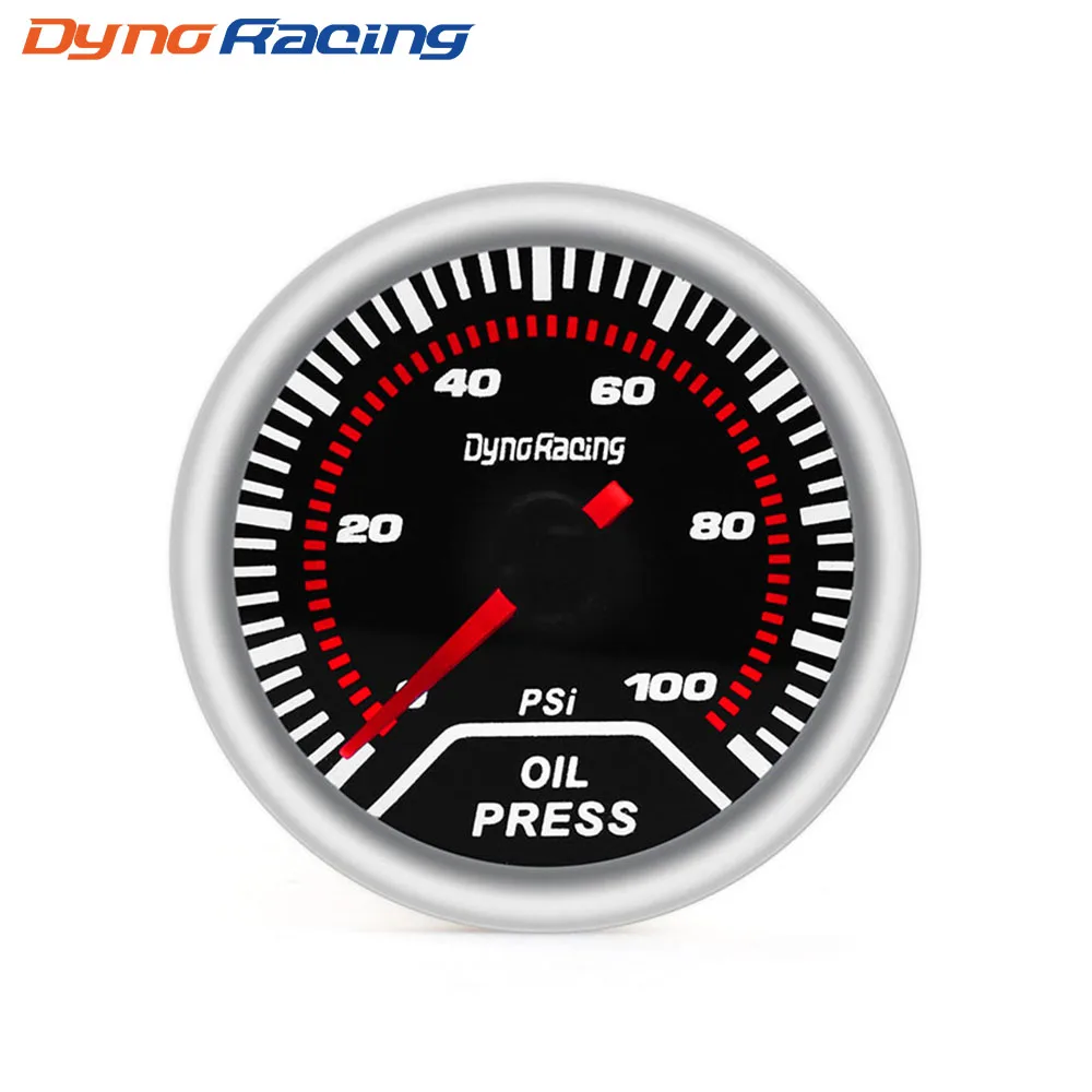 Датчик давления масла Dynoracing 2 &quot52 мм 0 100 PSI дисплей автомобиля BX101230|car meter|cars carscar oil