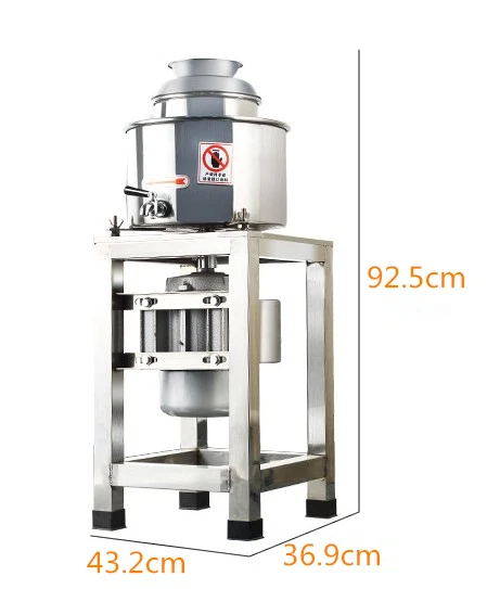 Electric seasoning powder making machine meat beater machine meatball pulping machine pork mincing machine beef grinder machine