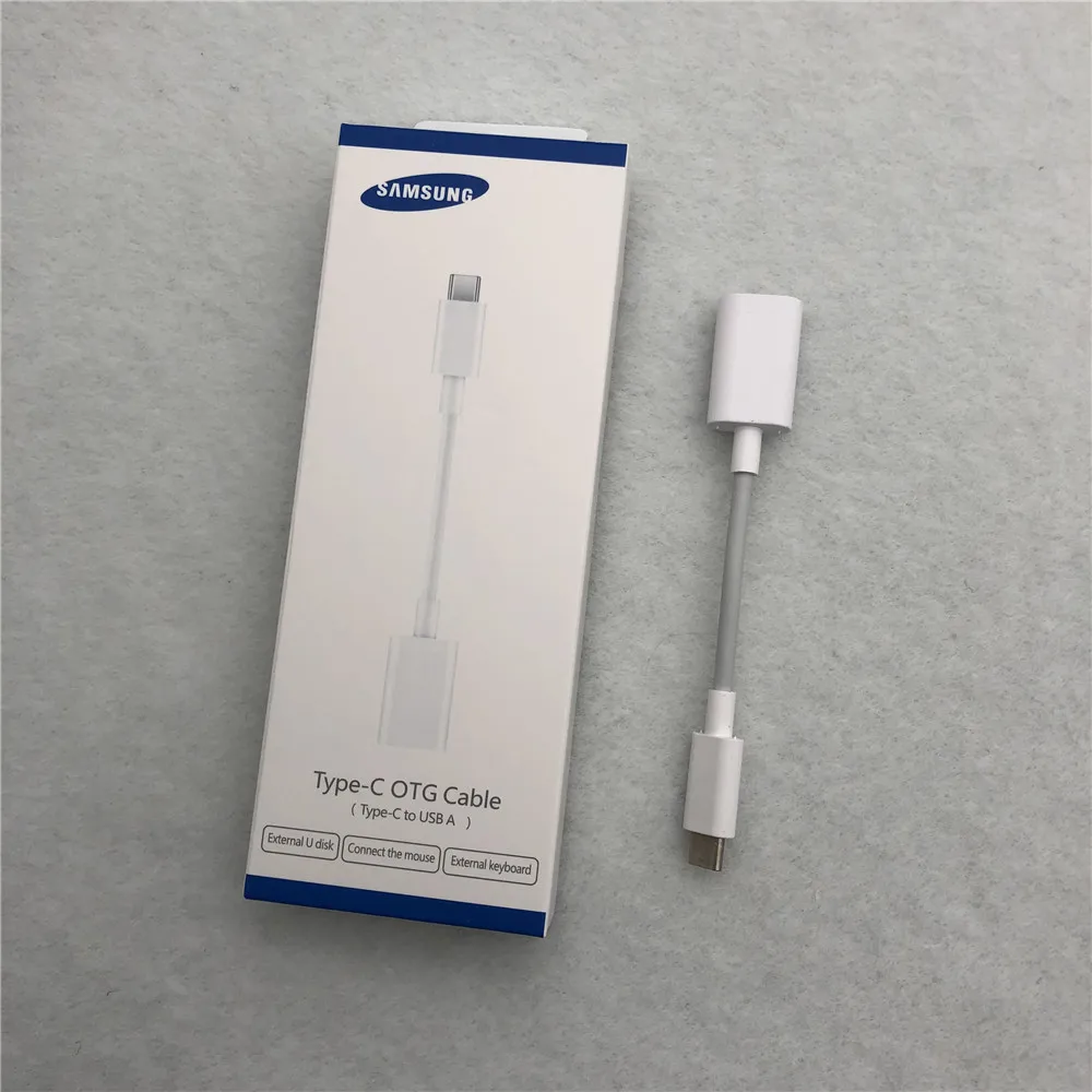 Samsung USB 3,0 TYPE C OTG адаптер быстрая передача данных USB C ридер разъем для Galaxy S8 S9 S10 PLUS S10e NOTE 8 A5 A7 A9