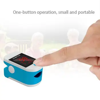 

Blood Oxygen Monitor Finger Pulse Oximeter Oxygen Saturation Monitor Heart Rate Household Oximetry Monitor