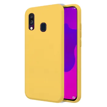 

TBOC case for Samsung Galaxy A20-A30 [6.4 "]-Case Rigid Silicone Low Clearance Premium Soft Touch lining Resistant Inside
