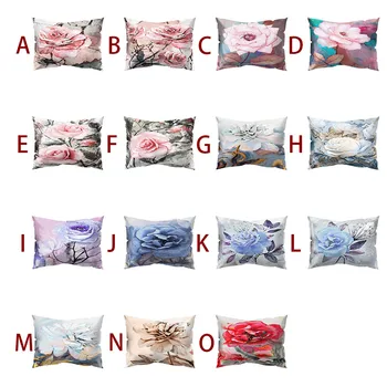 

2020 new hot Print Pillow Case Polyester Sofa Car Cushion Cover Home Decor 30 X 50cm DropshippingHome Selling Accessories