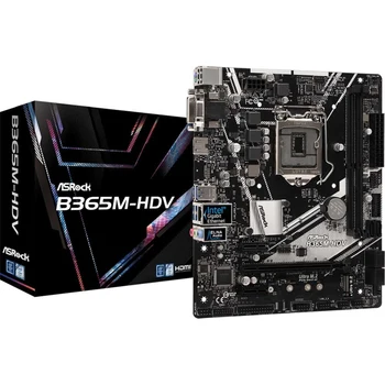 

Motherboard ASRock B365M-HDV Soc-1151v2 Intel B365 2xDDR4 mATX AC'97 8ch (7.1) gbLAN + VGA + DVI + HD