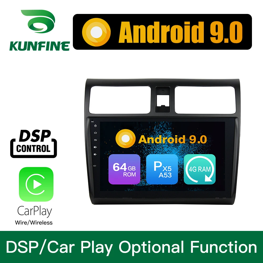

Android 9.0 Octa Core 4GB RAM 64GB ROM Car DVD GPS Navigation Multimedia Player Car Stereo for SUZUKI SWIFT 2013-2017 Radio