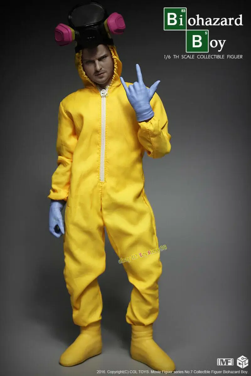 CGL Toys MF07 1/6 Jesse Pinkman Breaking Bad Biohazard мальчик модель Фигурка