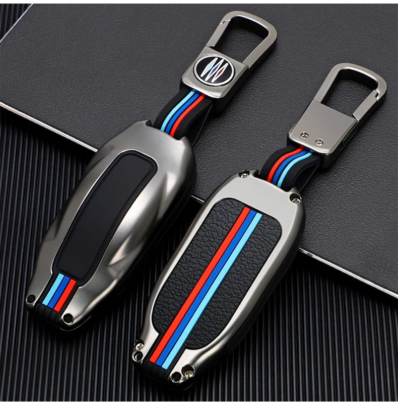 Chiave a distanza per auto in lega di zinco proteggi Cover Shell portachiavi portachiavi per Tesla Model S Model 3 Model X Key protector fit Accessories 18 Chiave a distanza per auto in lega di zinco proteggi Cover Shell portachiavi portachiavi per Tesla Model S Model 3 Model X Key protector fit Accessories - H38ee6f69eb2941c488db0e42ac2387b3l
