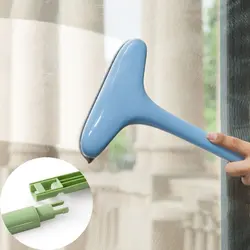 Cepillo de limpieza de ventanas para el hogar, cepillo de limpieza en seco y húmedo, elimina el polvo, accesorios de cocina
