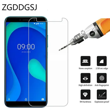 Перейти на Алиэкспресс и купить 2.5D Закаленное Защитное стекло для wiko Y80, Защитное стекло для wiko y80 y70 y50 9 H, Защитное стекло для wiko y 80 70 50