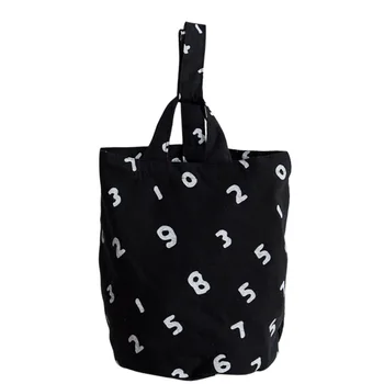 

Canvas cylindrical leisure large-capacity backpack fashion backpack literature and art one-shoulder messenger bag shopping bag