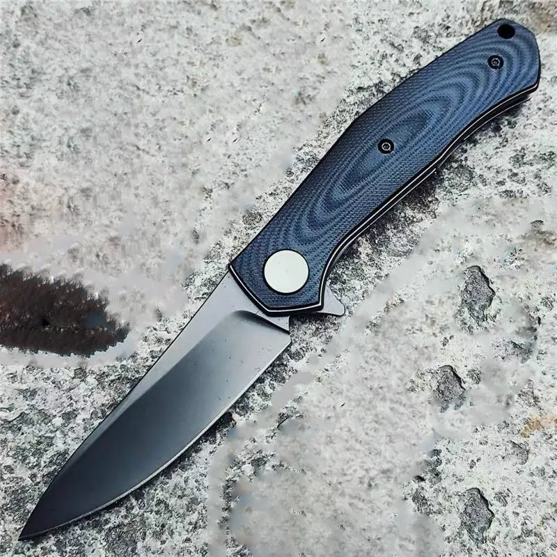 

Kershaw 4020 Assisted Opening Flipper Folding Knife 8Cr13Mov Titanium Coated Blade Steel Steel + G10 Handle tactical gear EDC