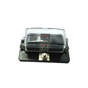 

4/6/10 Way Blade Fuse Box Holder with LED Warning Light for Car Boat Marine Ship
