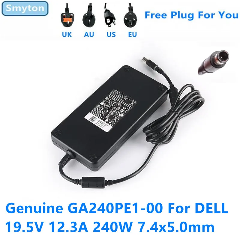 Натуральная GA240PE1-00 240W 19 5 V 12.3A ADP-240AB D адаптер переменного тока питания для