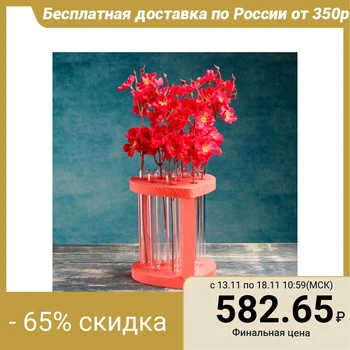 

Kashpo wooden with 9 bulbs "heart", red we give beautifully 4427693