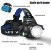 2022 New Portable USB Rechargeable Headlight Zoomable 5W 395nm UV Headlamp 4-Mode UV & White Head Torch For Camping Hunting ► Photo 2/6