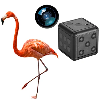 

MINI 1080P concealed mini camera black dice-shaped high-definition shooting record with night vision