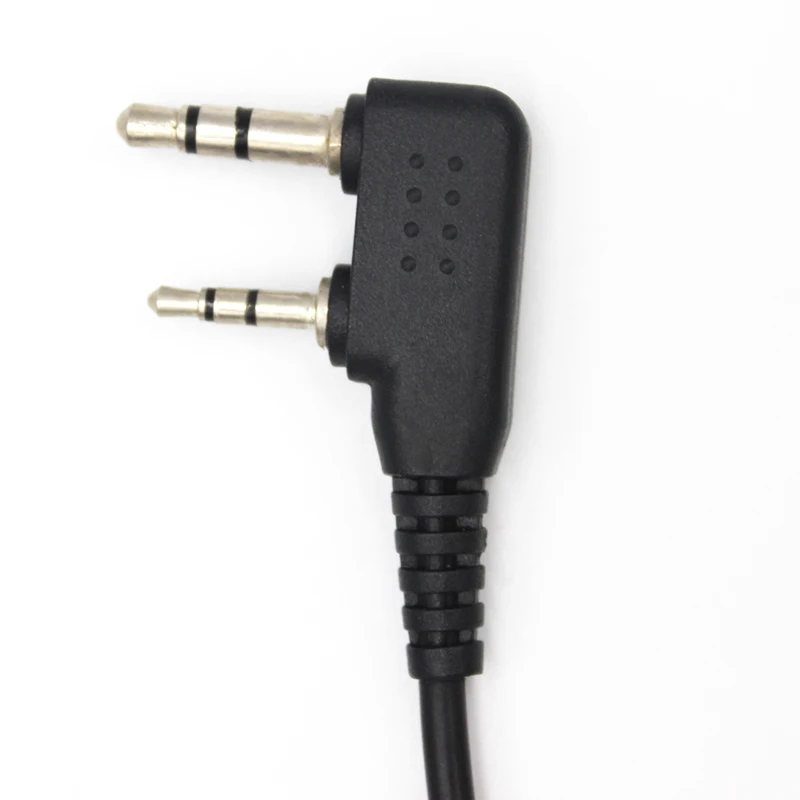 Communication Earpiece for Baofeng Two Way Radio, Walkie Talkie Earphones with Ptt, Spy Surviving, 2 Pin