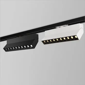 

3 Wire 1 Phase 20W Led Track Lights Aluminum Kitchen Flood Lighting Spotlight Replace Halogen Lamps Modern Tracking Light