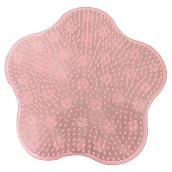 

Silicone Bathroom Massage Mat Foot Back Massage Cushion Non-slip Foot Wash Pad 30X2.5CM TK-ing