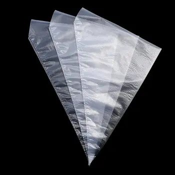 

Cupcake Decorating 100 Pieces Disposable Cake Piping Icing Bags Set Easy To Grip For Baking
