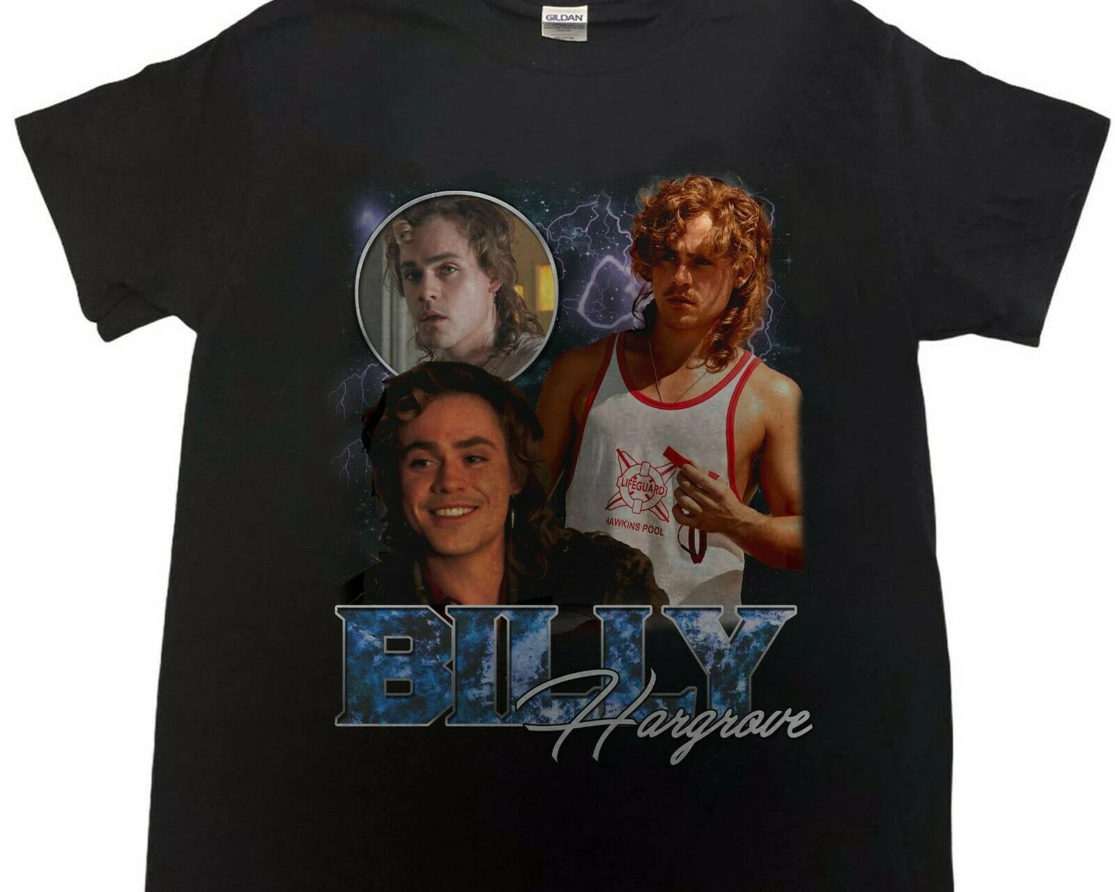 Billy hargrove t shirt Clearance