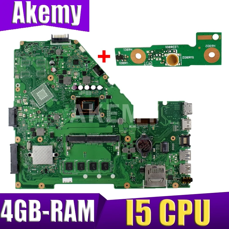 XinKaidi X550CA материнская плата для ноутбука ASUS X550CC X550CL R510C Y581C X550C X550 оригинальная 4 Гб