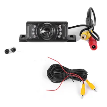 

Universal 12-24V IR Night Vision Waterproof HD CMOS Car Rear View Reverse Auto Backup Parking Camera For Monitor Radio