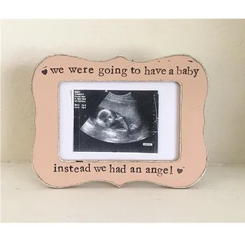 

CustomIn memory of baby Picture frame, one Child loss Memorial photo Frames, Infant loss Memorial Gift, Pregnant Baby Ultrasound