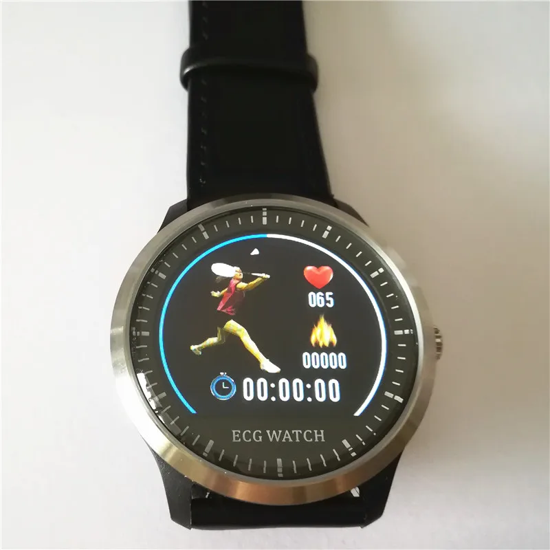 N58 ECG PPG Смарт часы с электрокардиографом ЭКГ дисплей Холтер ЭКГ монитор сердечного ритма кровяное давление Smartwatch