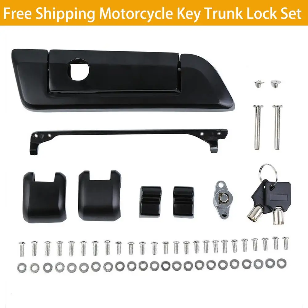 

Samger Motorcycle Tour Pack Trunk Latch For Harley Road King Street Road Glide 2014-2016