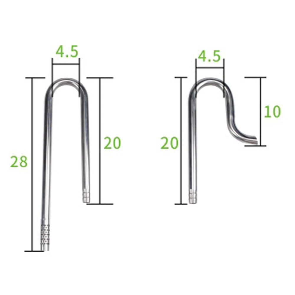 12mm Water pipe se Лилия Трубы из нержавеющей стали поток оттока фильтр для аквариума растений аквариум E2S - Цвет: 12mm Water pipe se