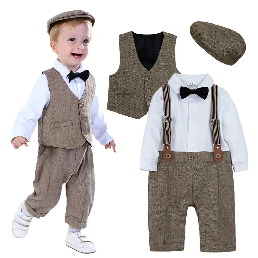 newborn suspender outfit