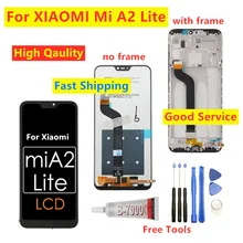 5.84" NEW LCD Display For Xiaomi Mi A2 Lite LCD Display+Touch Screen Digitizer Assembly With Frame For Xiaomi Redmi 6 Pro LCD