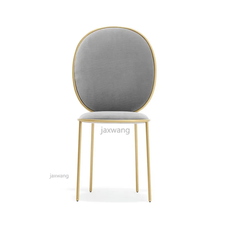 Современный дизайн, заказной обеденный стул, модные стулья для гостиной, стул для отдыха, мебель, лофт стул, диван, мебель для дома - Цвет: B grey