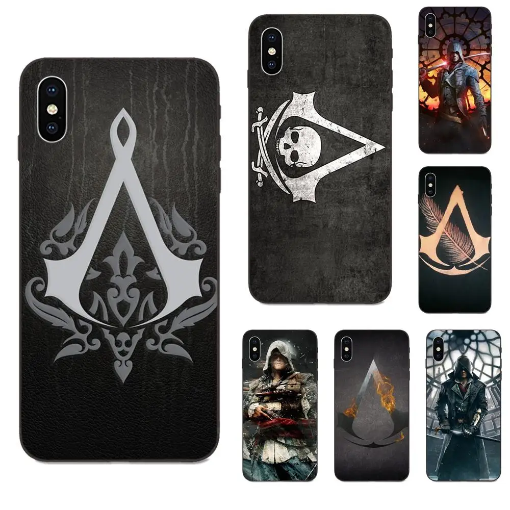 

Assassins Creed Game Figure Soft Silicone TPU Black Luxury For Xiaomi Redmi Note 2 3 4 4A 4X 5 5A 6 6A 7 Go Plus Pro S2 Y2