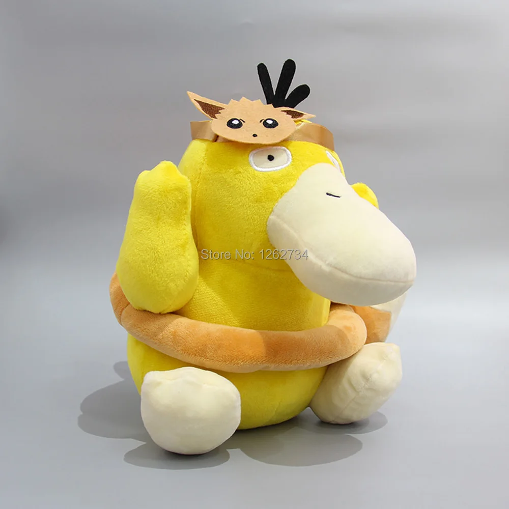 EMS 50/лот Psyduck Косплей Eevee 25 см плюшевая игрушка, фигурка куклы