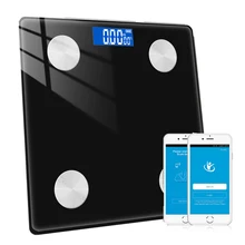 Escalas de gordura corporal escala de banheiro digital bmi perda de peso fitness escalas sem fio composição monitor saúde trackersmartphone aplicativos