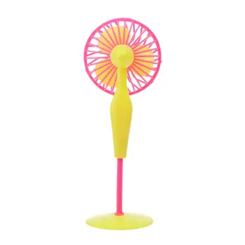 

Mini Plastic Fan Doll Accessories Doll Furniture Dollhouse For Babie Dolls Girl Toys Gift M6CB