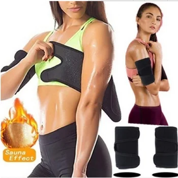 

Men Women Sauna Sweat Sports Fitness Shape Belts Arm Sleeve Control Arm Shaper Sweatband Slimming Tightening Belt Shaping Straps