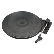 28 см кривая рука винил граммофон Проигрыватель стерео автоматическая регулируемая проигрыватель Аксессуары Винтаж Металл Аудио 33 45 78 об/мин