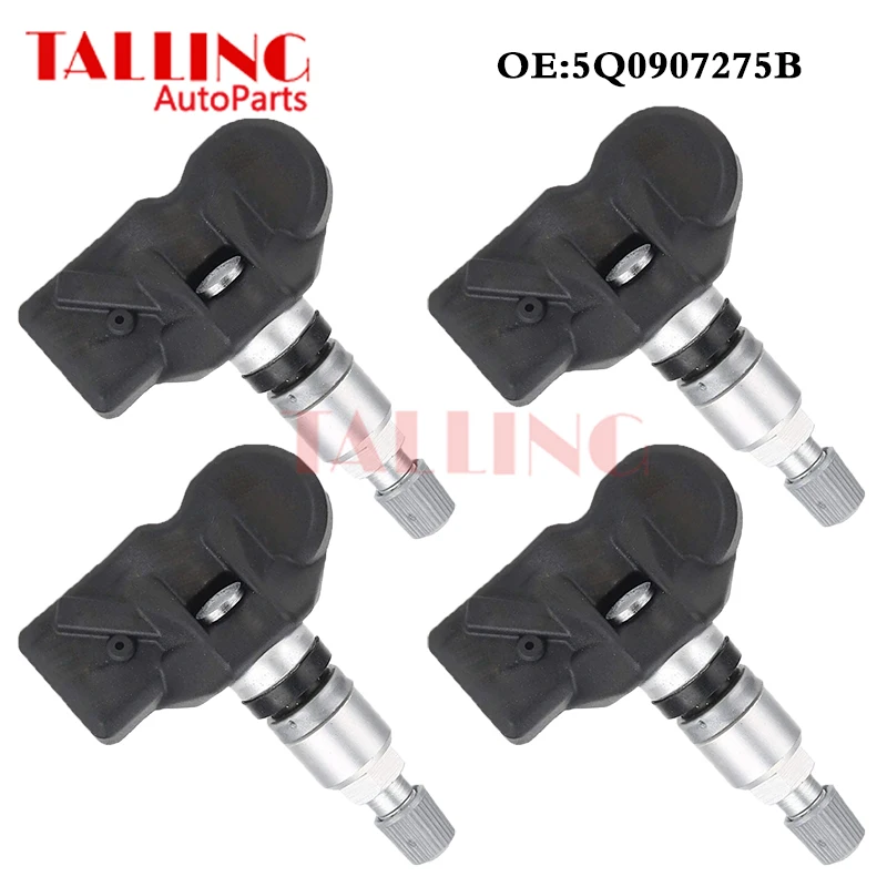 Система контроля давления в шинах 5Q0907275B TPMS 4 шт./лот датчик для AUDI RS3 BMW MINI COOPER VOLKSWAGEN