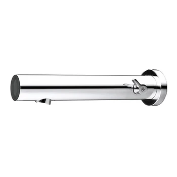 

Brass Wall-Mounted Chrome Automatic Bathroom Sink Faucet Touchless Auto Sensor Basin Cold Hot Mixer Water Tap S848